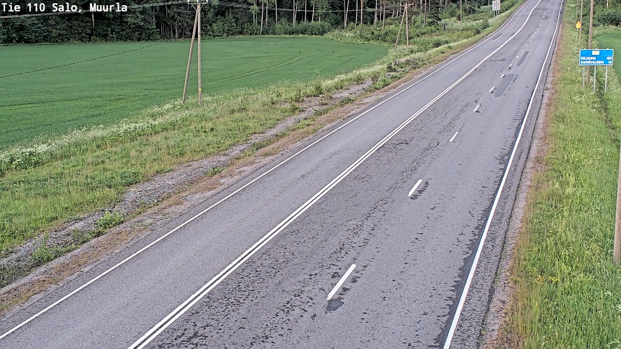 Kelikamerat Kuva Tie 110 Salo, Muurla, Salo, Varsinais-Suomi