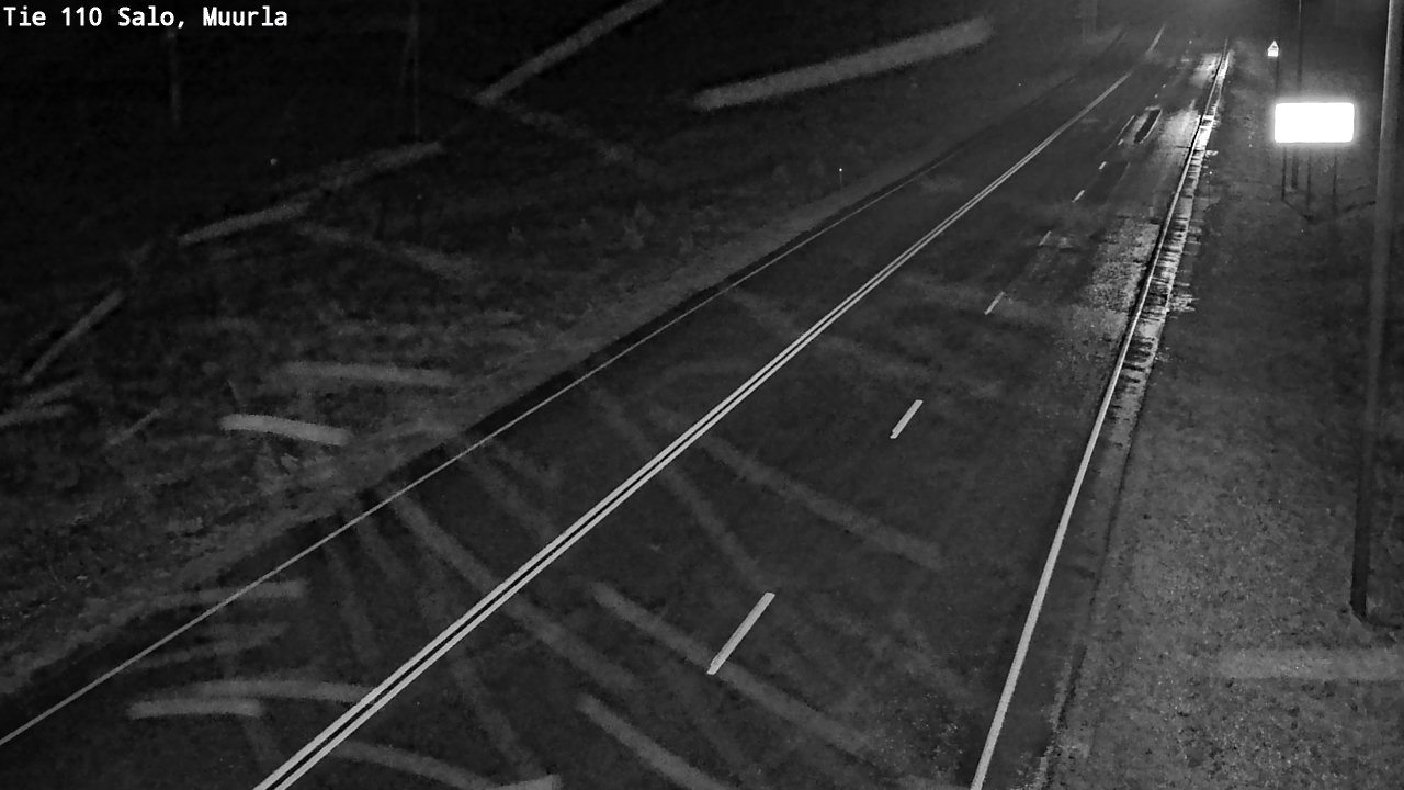 Weather Camera Image Väg 110 Salo, Muurla, Salo, Varsinais-Suomi