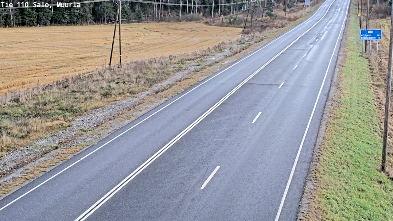 Kelikamerat Kuva Tie 110 Salo, Muurla, Salo, Varsinais-Suomi