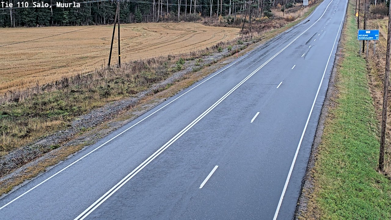 Kelikamerat Kuva Tie 110 Salo, Muurla, Salo, Varsinais-Suomi