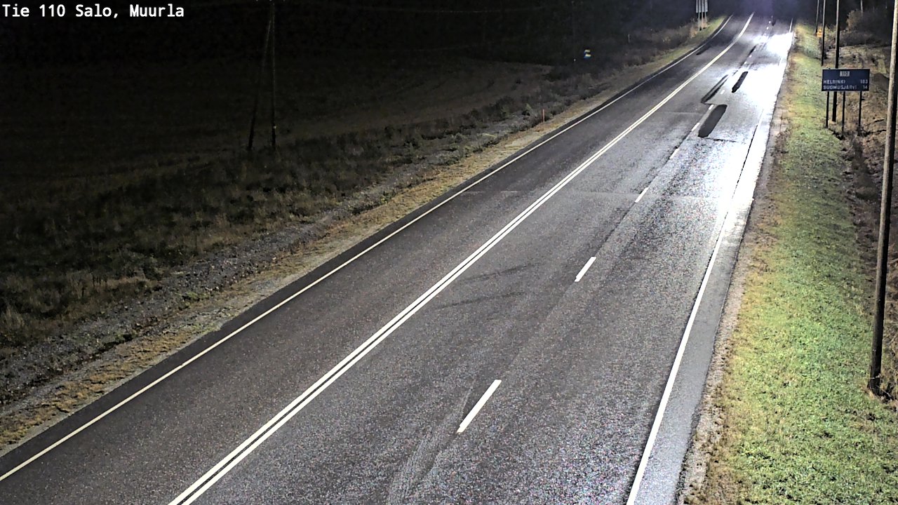 Kelikamerat Kuva Tie 110 Salo, Muurla, Salo, Varsinais-Suomi