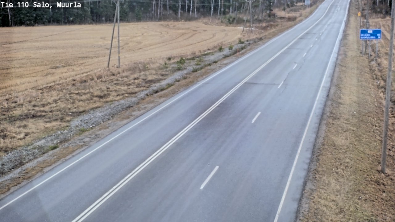 Kelikamerat Kuva Tie 110 Salo, Muurla, Salo, Varsinais-Suomi