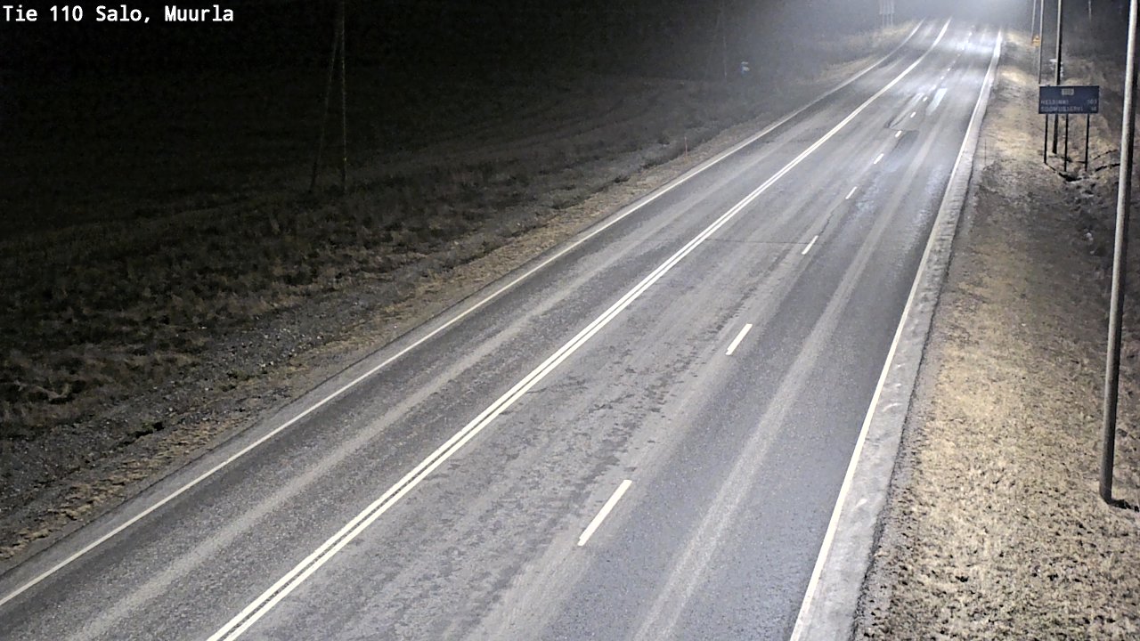 Kelikamerat Kuva Tie 110 Salo, Muurla, Salo, Varsinais-Suomi