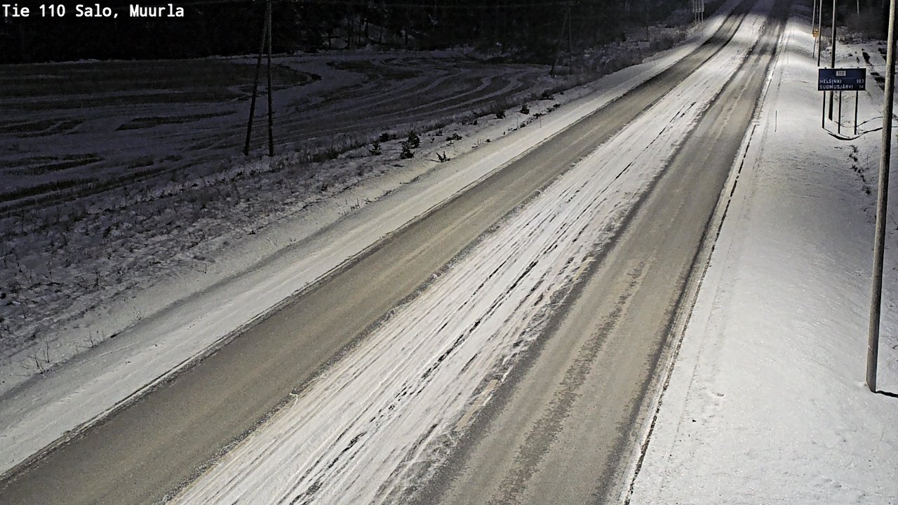 Kelikamerat Kuva Tie 110 Salo, Muurla, Salo, Varsinais-Suomi