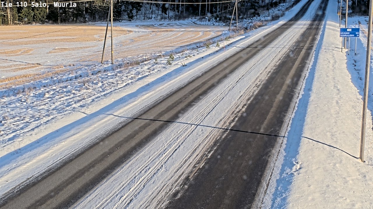 Kelikamerat Kuva Tie 110 Salo, Muurla, Salo, Varsinais-Suomi