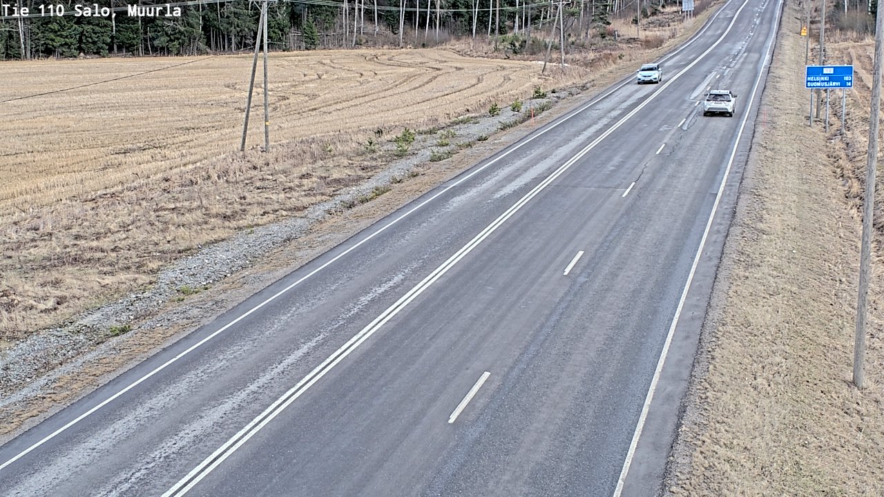 Kelikamerat Kuva Tie 110 Salo, Muurla, Salo, Varsinais-Suomi