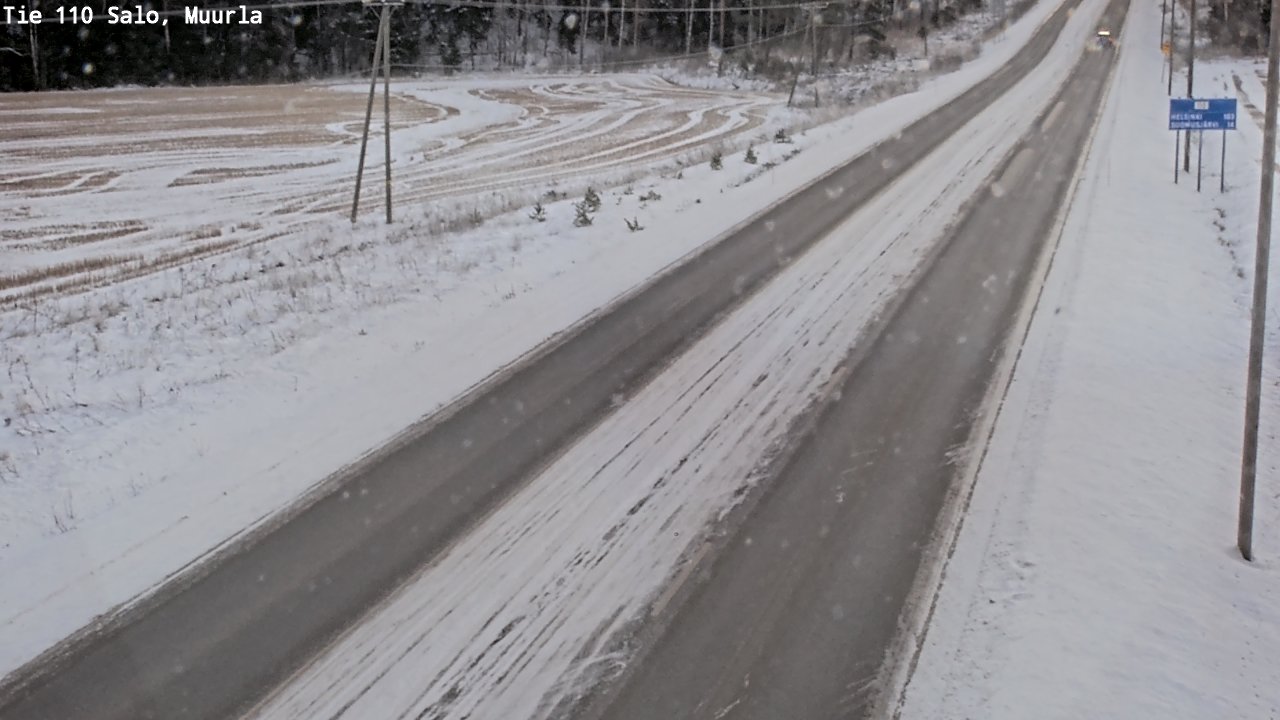 Kelikamerat Kuva Tie 110 Salo, Muurla, Salo, Varsinais-Suomi