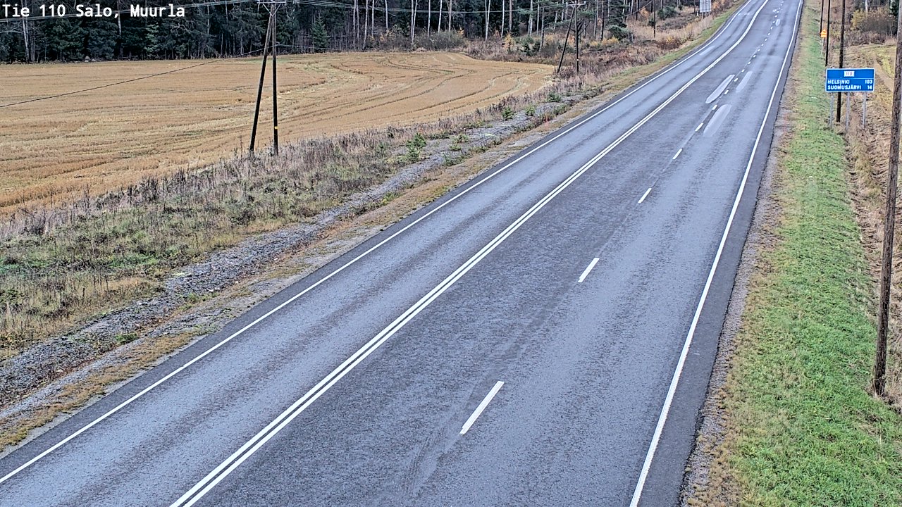 Kelikamerat Kuva Tie 110 Salo, Muurla, Salo, Varsinais-Suomi