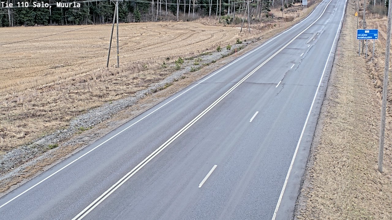Kelikamerat Kuva Tie 110 Salo, Muurla, Salo, Varsinais-Suomi