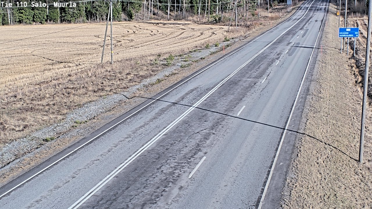 Kelikamerat Kuva Tie 110 Salo, Muurla, Salo, Varsinais-Suomi