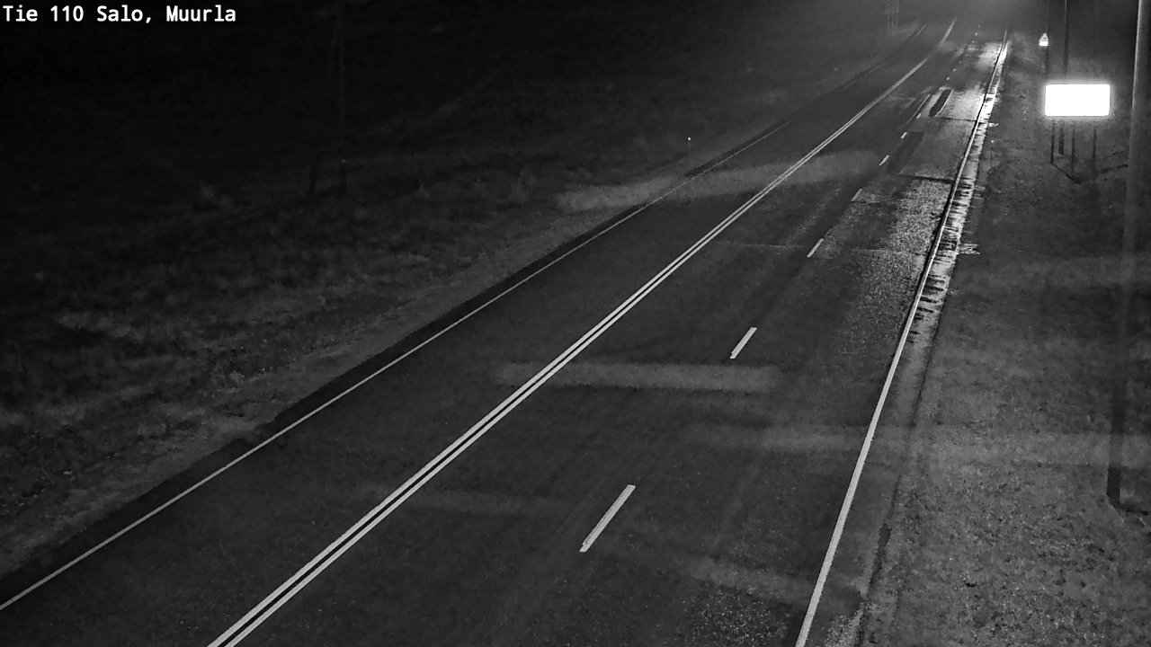 Weather Camera Image Väg 110 Salo, Muurla, Salo, Varsinais-Suomi