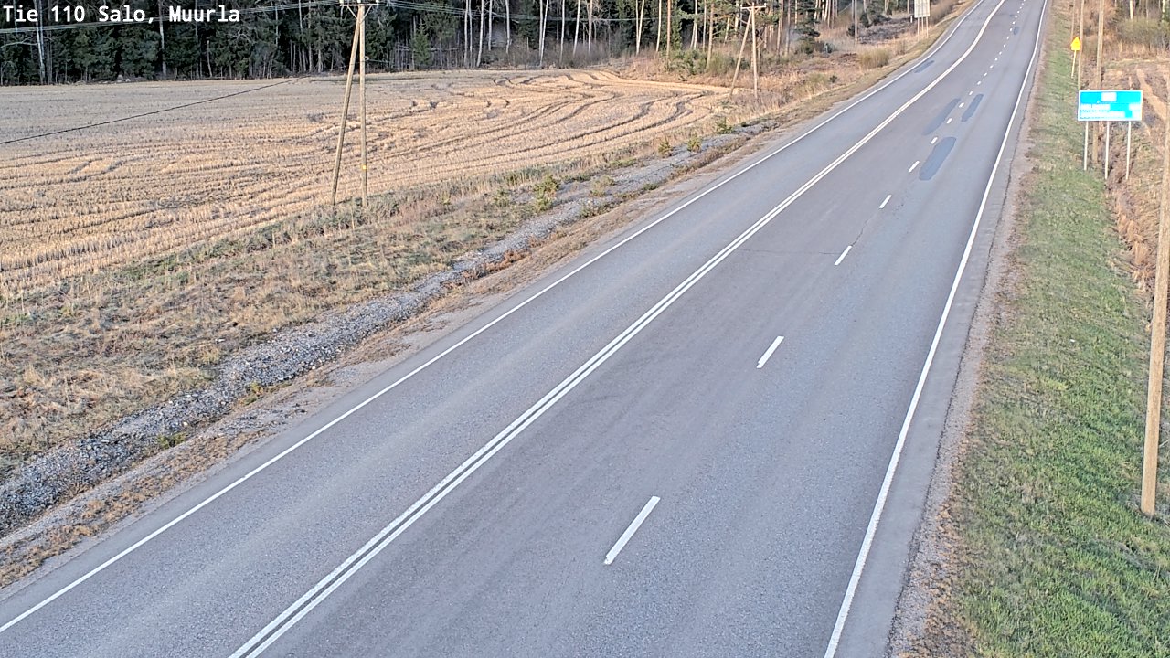 Kelikamerat Kuva Tie 110 Salo, Muurla, Salo, Varsinais-Suomi