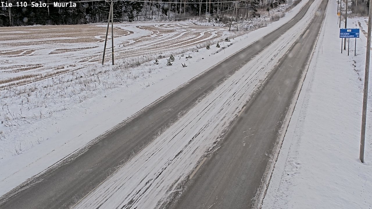 Kelikamerat Kuva Tie 110 Salo, Muurla, Salo, Varsinais-Suomi