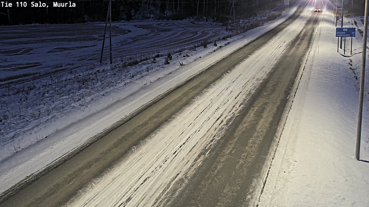 Kelikamerat Kuva Tie 110 Salo, Muurla, Salo, Varsinais-Suomi