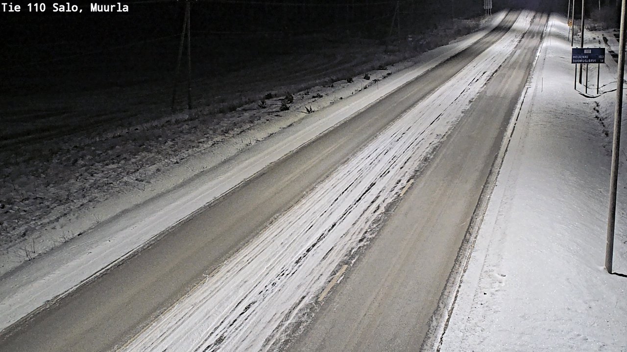 Kelikamerat Kuva Tie 110 Salo, Muurla, Salo, Varsinais-Suomi