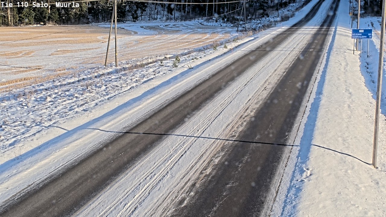 Kelikamerat Kuva Tie 110 Salo, Muurla, Salo, Varsinais-Suomi