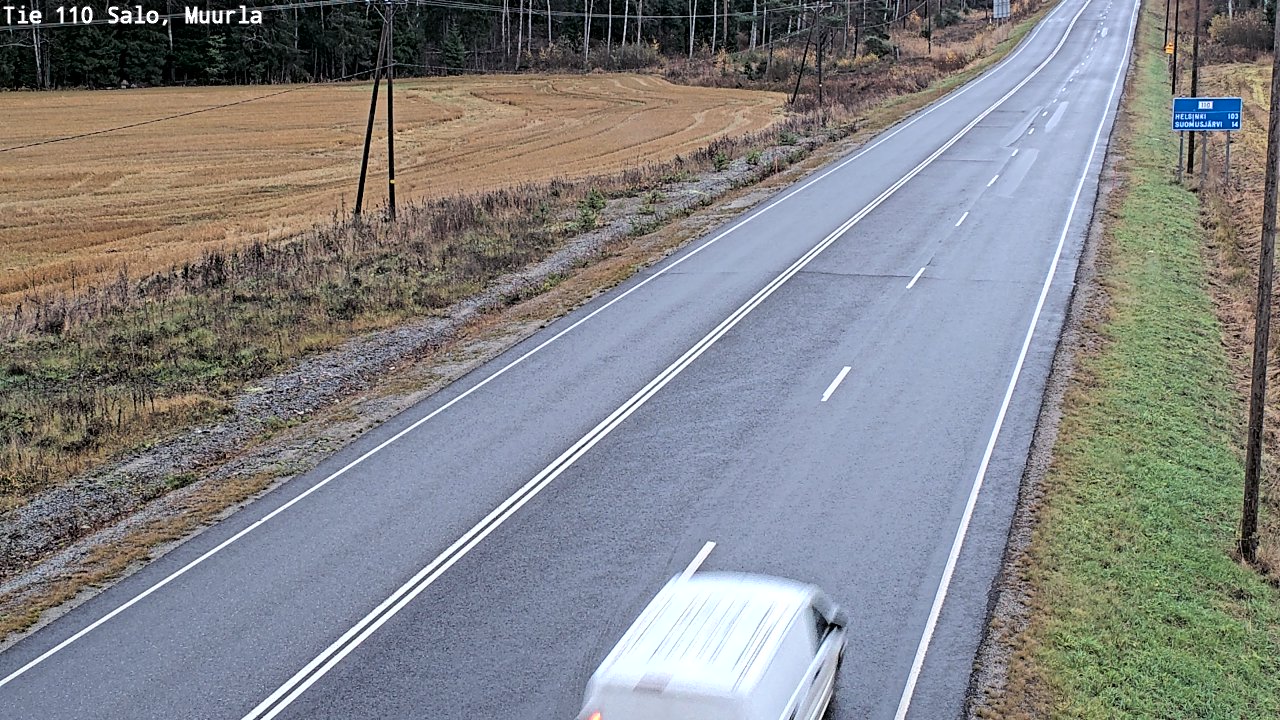 Kelikamerat Kuva Tie 110 Salo, Muurla, Salo, Varsinais-Suomi