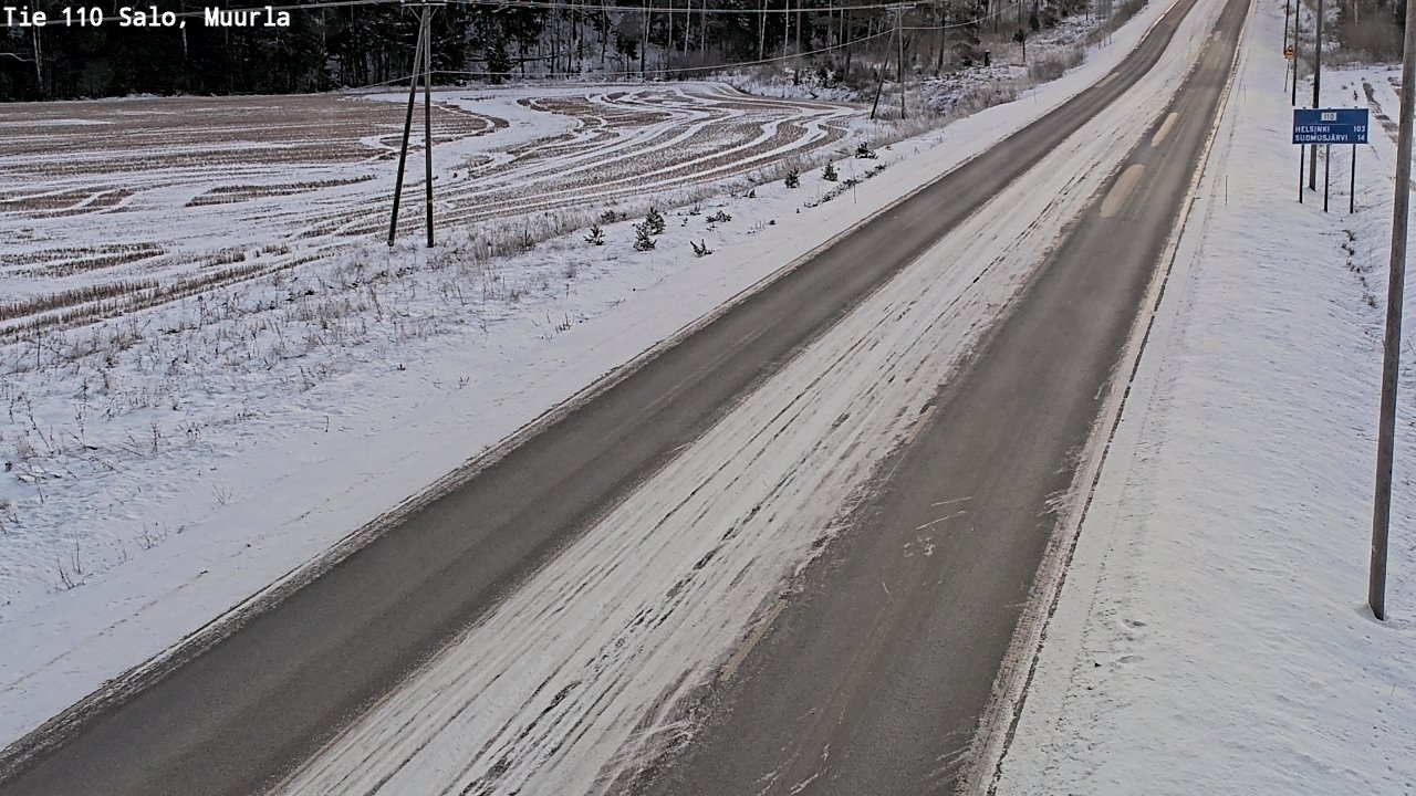 Kelikamerat Kuva Tie 110 Salo, Muurla, Salo, Varsinais-Suomi