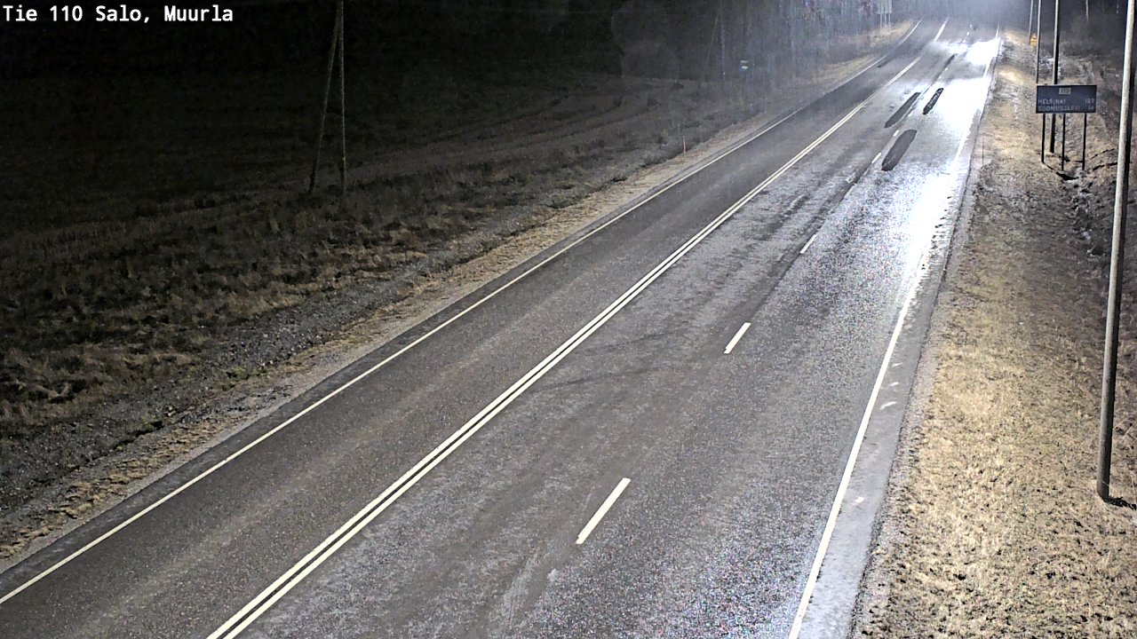 Kelikamerat Kuva Tie 110 Salo, Muurla, Salo, Varsinais-Suomi