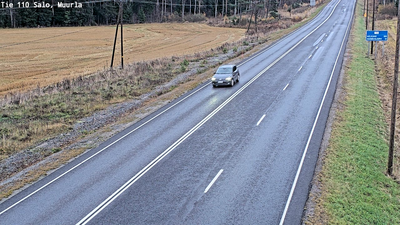Kelikamerat Kuva Tie 110 Salo, Muurla, Salo, Varsinais-Suomi