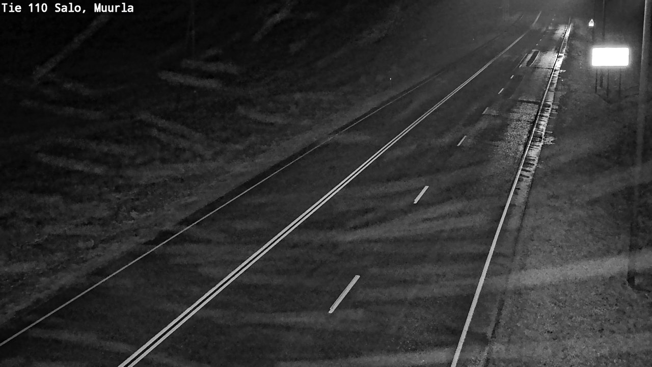 Weather Camera Image Väg 110 Salo, Muurla, Salo, Varsinais-Suomi