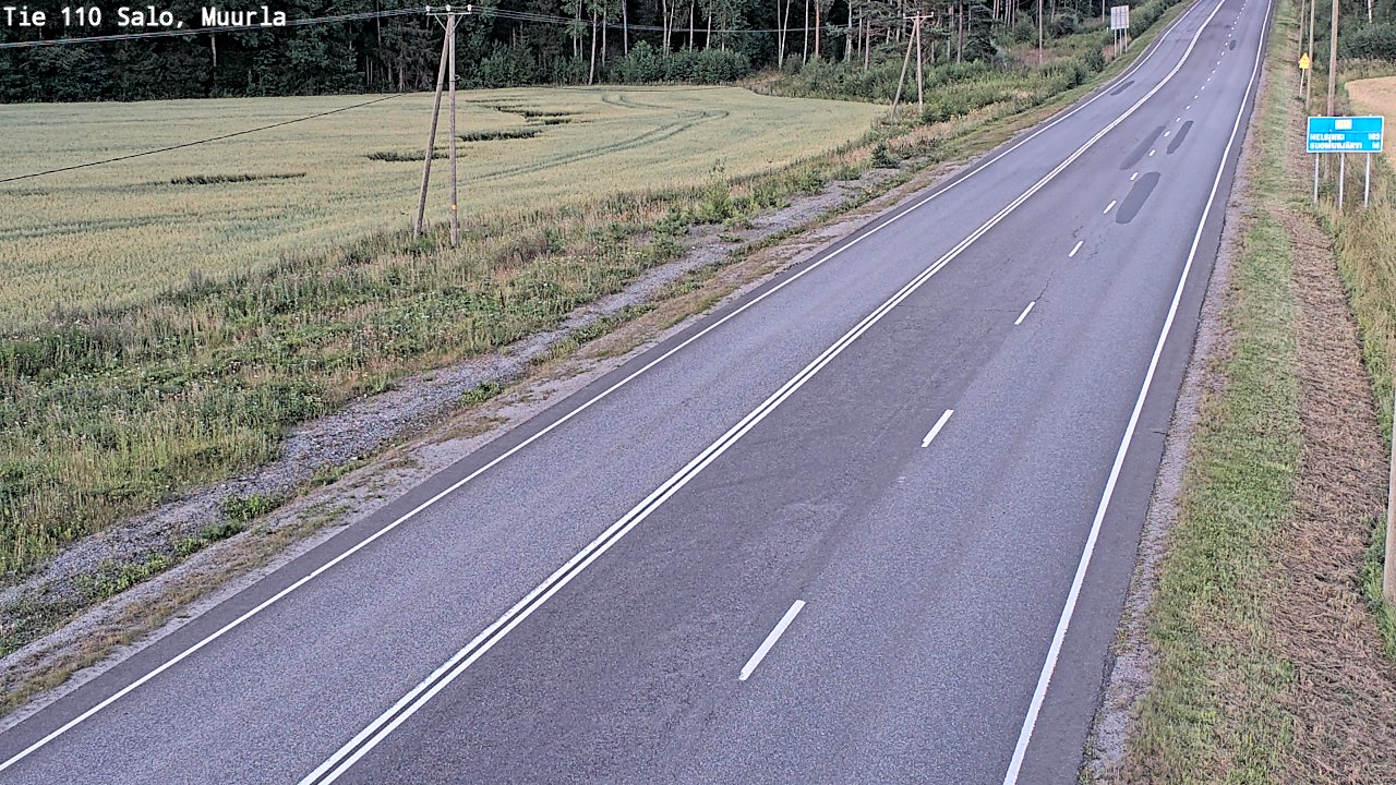 Kelikamerat Kuva Tie 110 Salo, Muurla, Salo, Varsinais-Suomi