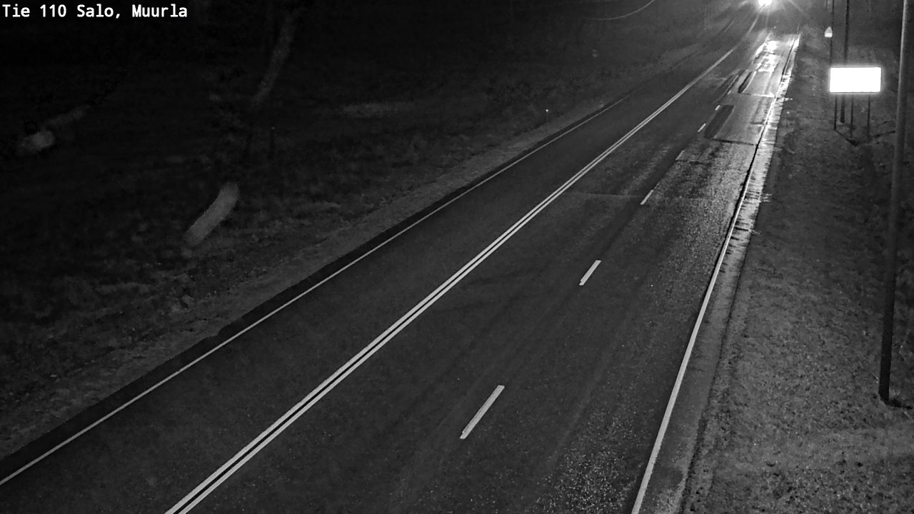 Weather Camera Image Väg 110 Salo, Muurla, Salo, Varsinais-Suomi