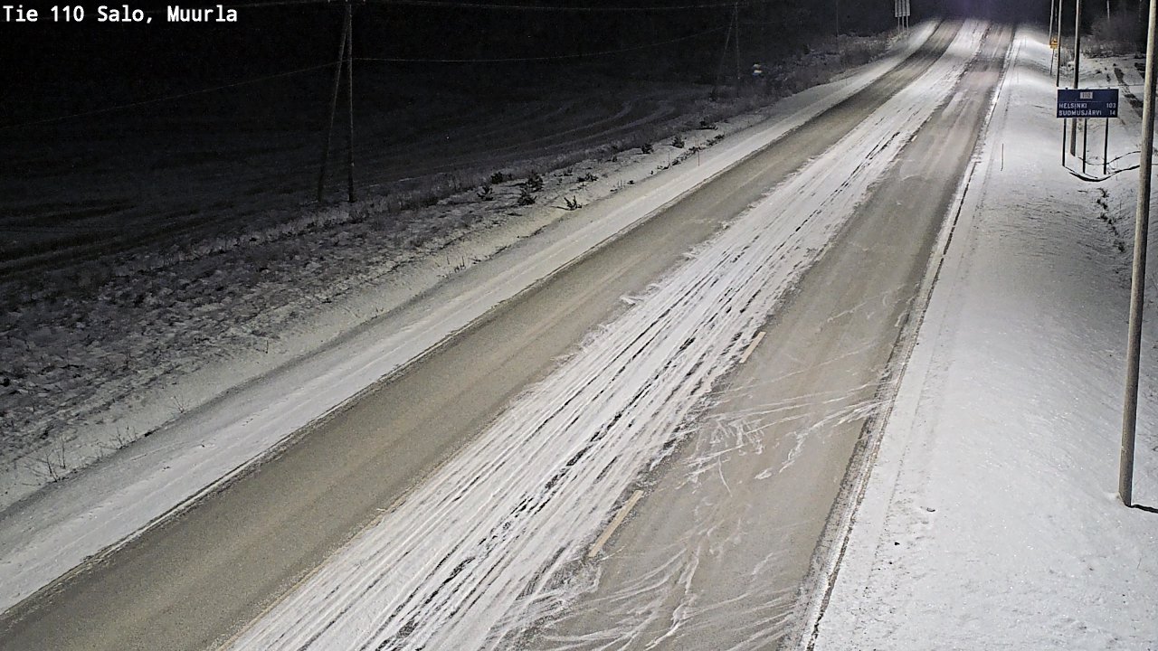 Kelikamerat Kuva Tie 110 Salo, Muurla, Salo, Varsinais-Suomi