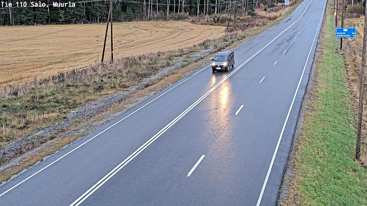 Kelikamerat Kuva Tie 110 Salo, Muurla, Salo, Varsinais-Suomi