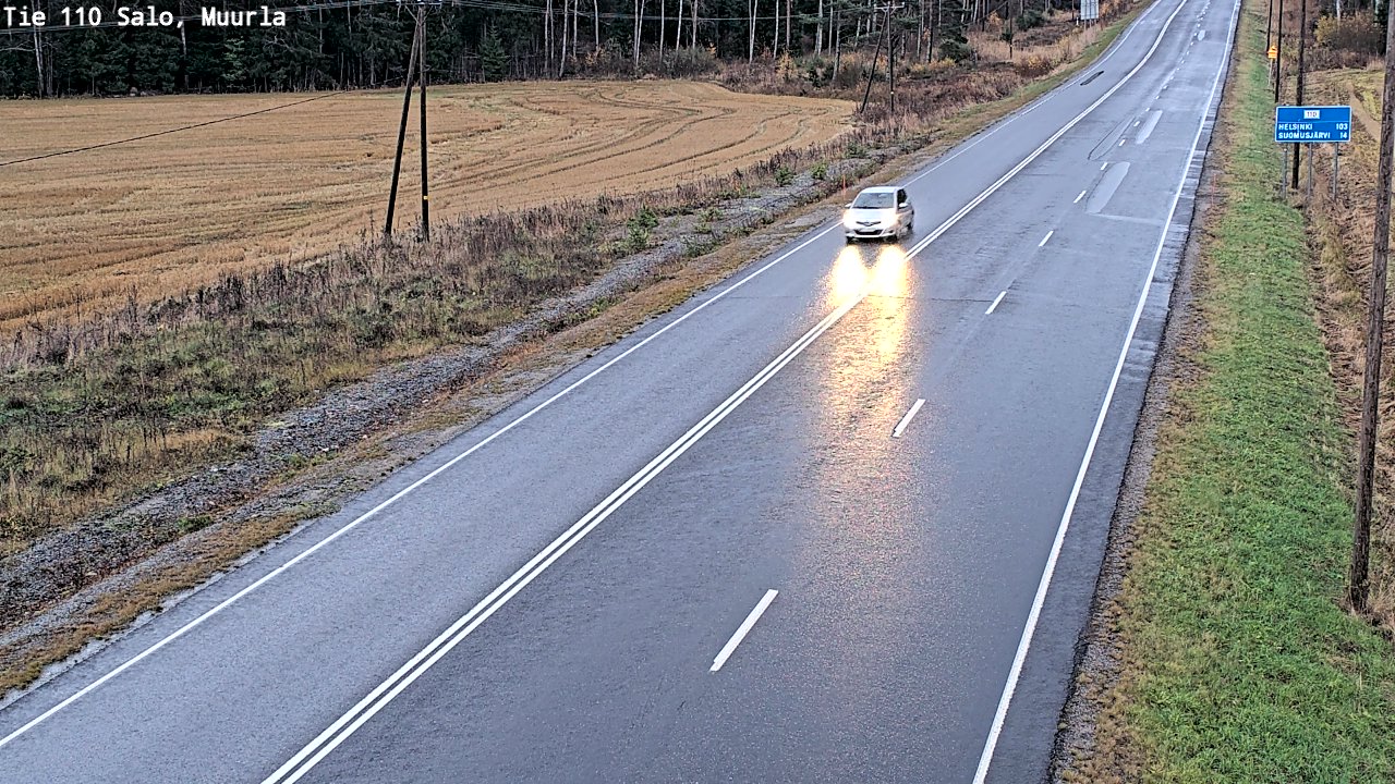 Kelikamerat Kuva Tie 110 Salo, Muurla, Salo, Varsinais-Suomi