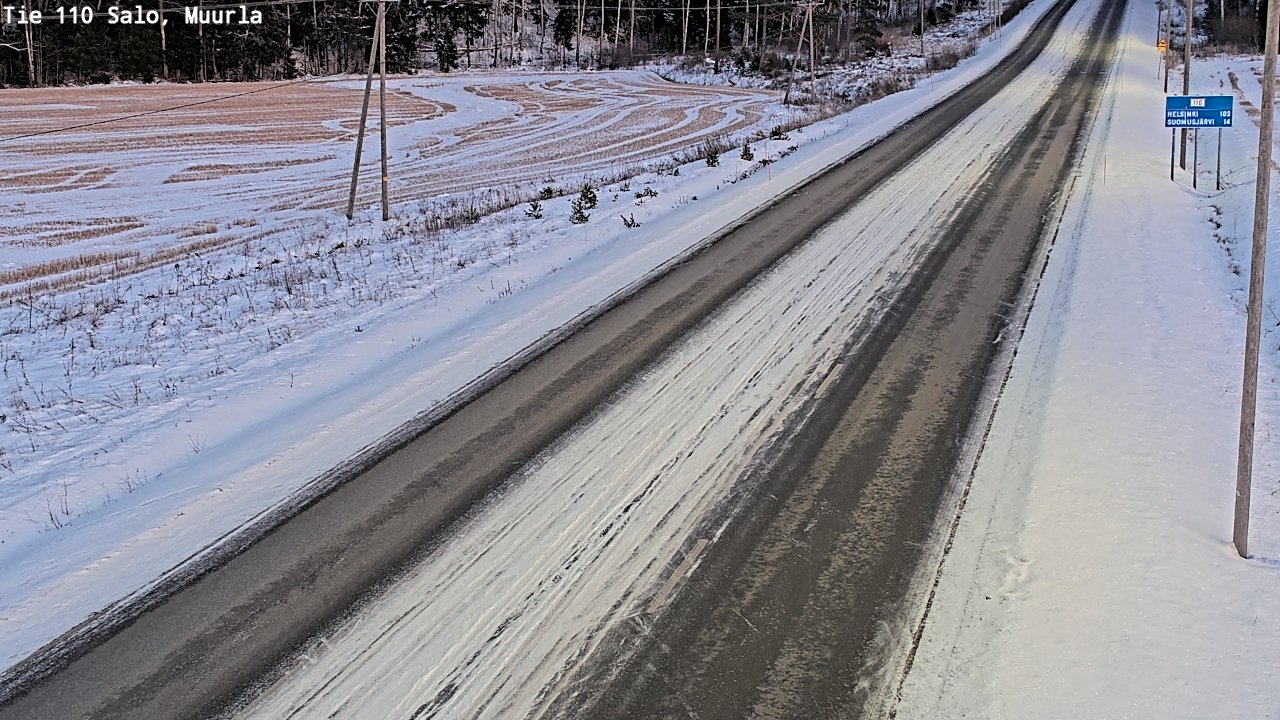 Kelikamerat Kuva Tie 110 Salo, Muurla, Salo, Varsinais-Suomi