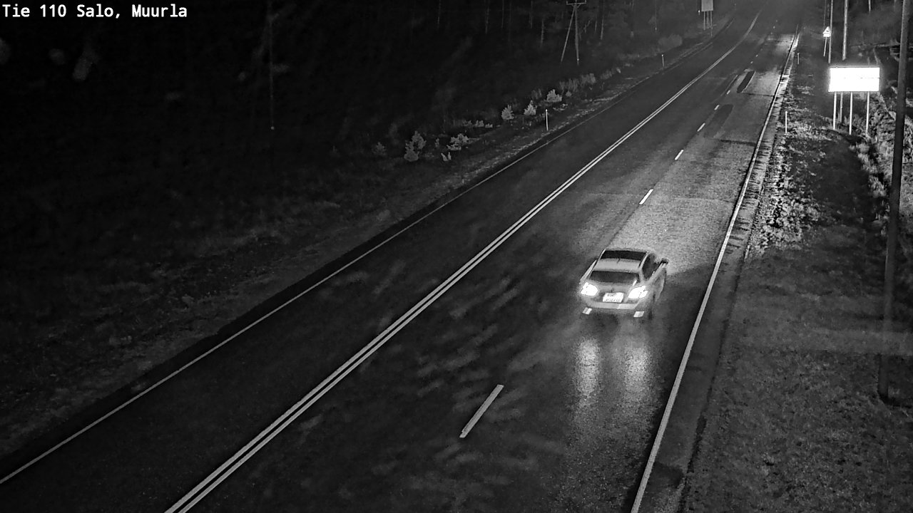 Weather Camera Image Väg 110 Salo, Muurla, Salo, Varsinais-Suomi