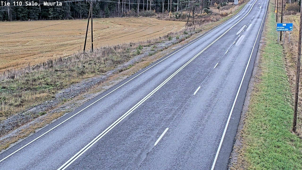 Kelikamerat Kuva Tie 110 Salo, Muurla, Salo, Varsinais-Suomi