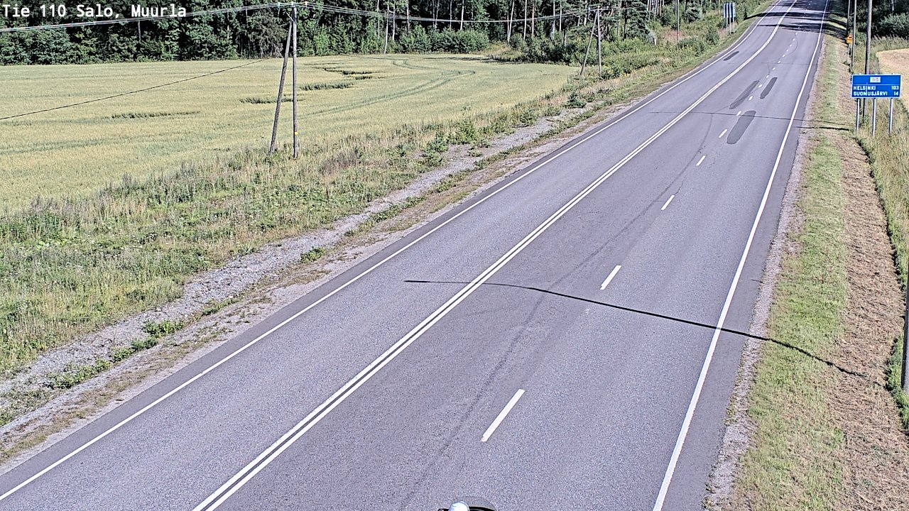 Kelikamerat Kuva Tie 110 Salo, Muurla, Salo, Varsinais-Suomi
