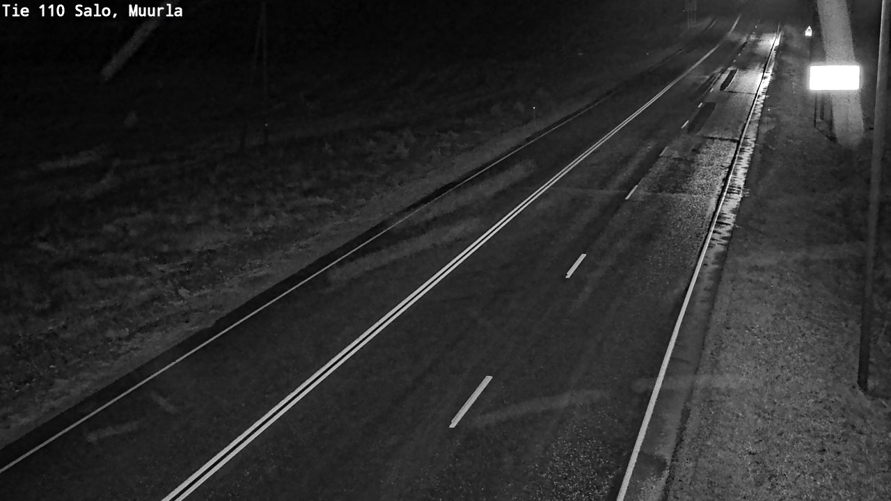 Weather Camera Image Väg 110 Salo, Muurla, Salo, Varsinais-Suomi