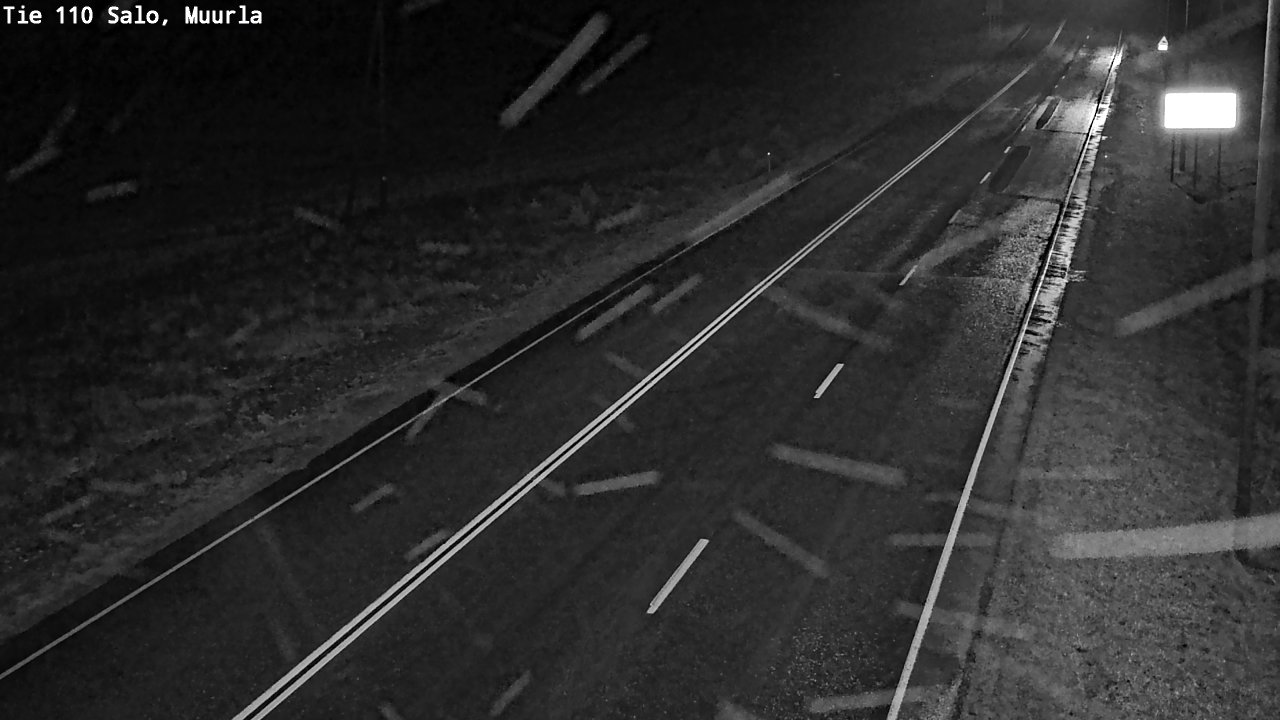 Weather Camera Image Väg 110 Salo, Muurla, Salo, Varsinais-Suomi
