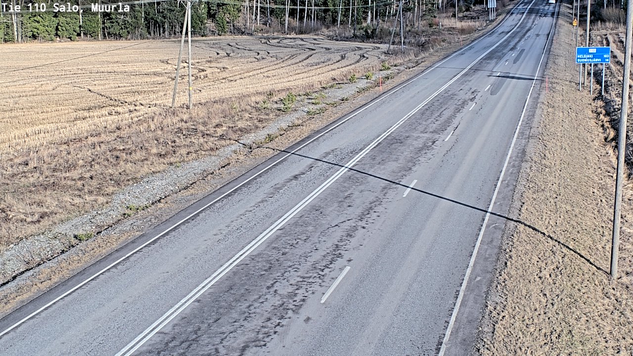 Kelikamerat Kuva Tie 110 Salo, Muurla, Salo, Varsinais-Suomi