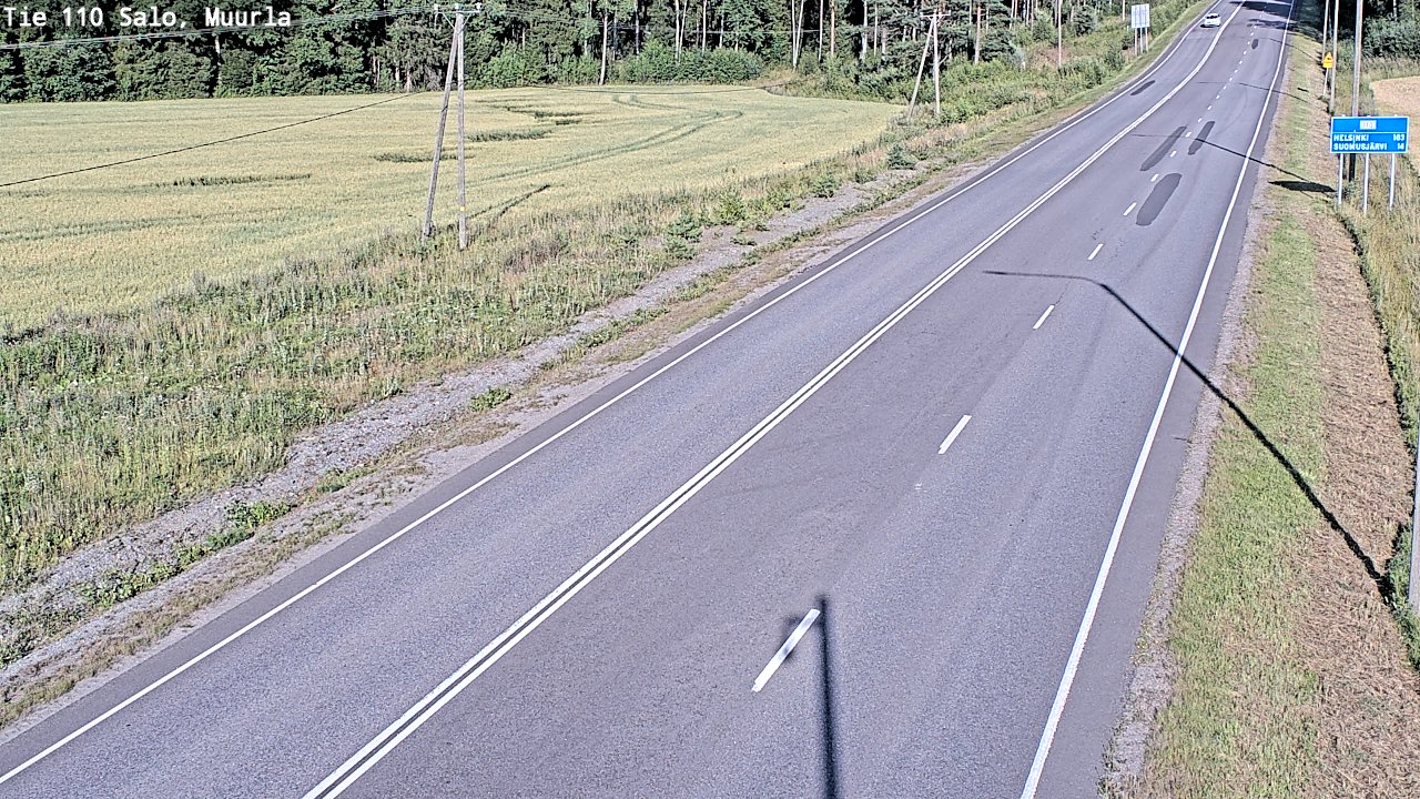 Kelikamerat Kuva Tie 110 Salo, Muurla, Salo, Varsinais-Suomi
