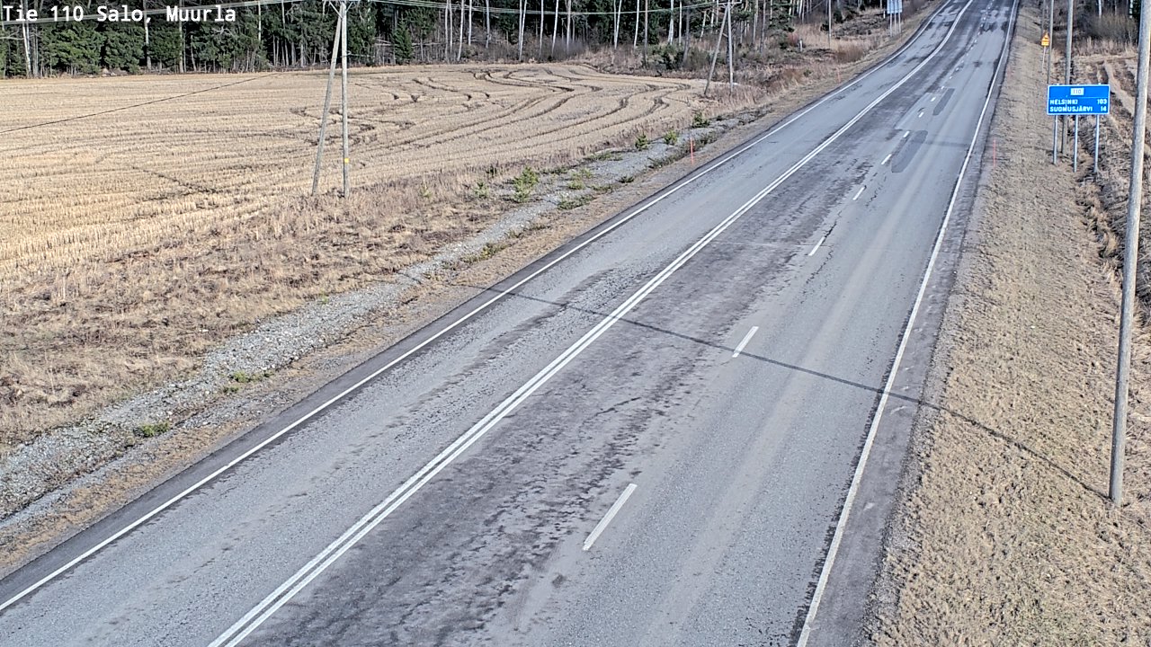 Kelikamerat Kuva Tie 110 Salo, Muurla, Salo, Varsinais-Suomi