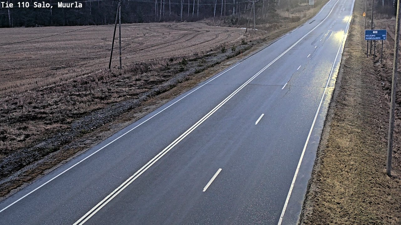 Kelikamerat Kuva Tie 110 Salo, Muurla, Salo, Varsinais-Suomi