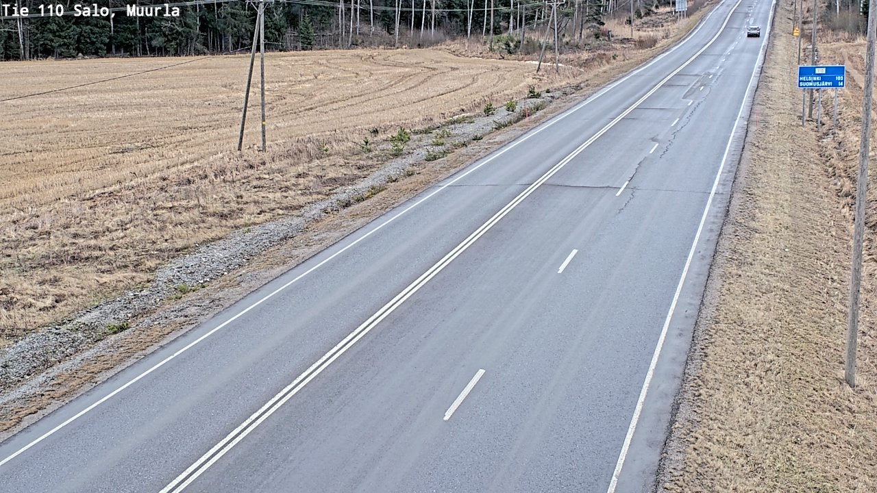 Kelikamerat Kuva Tie 110 Salo, Muurla, Salo, Varsinais-Suomi