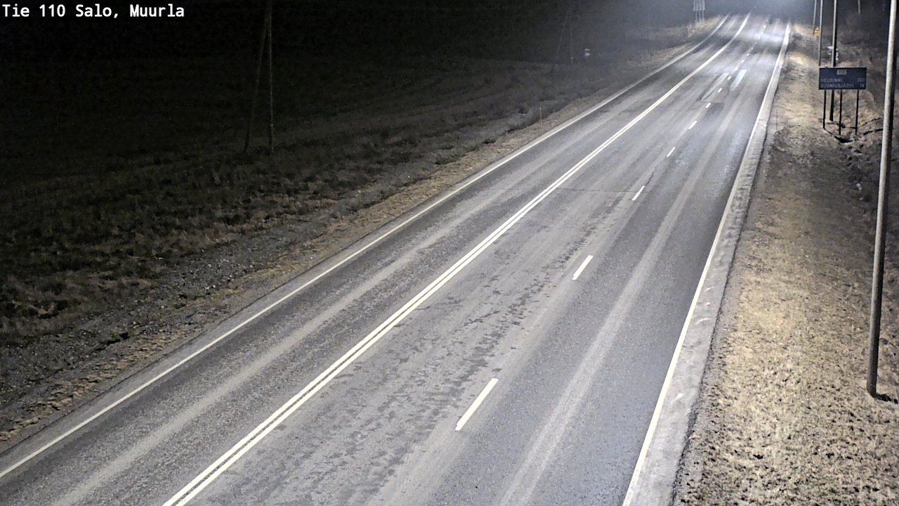 Kelikamerat Kuva Tie 110 Salo, Muurla, Salo, Varsinais-Suomi