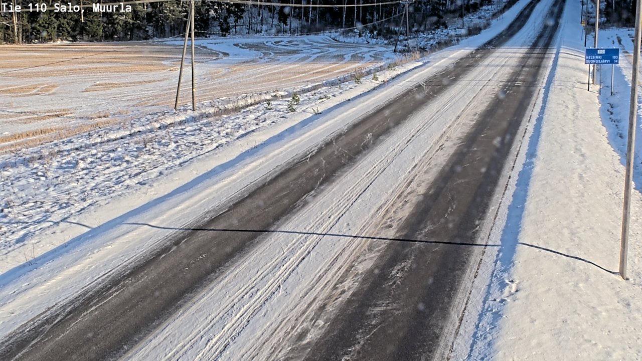 Kelikamerat Kuva Tie 110 Salo, Muurla, Salo, Varsinais-Suomi