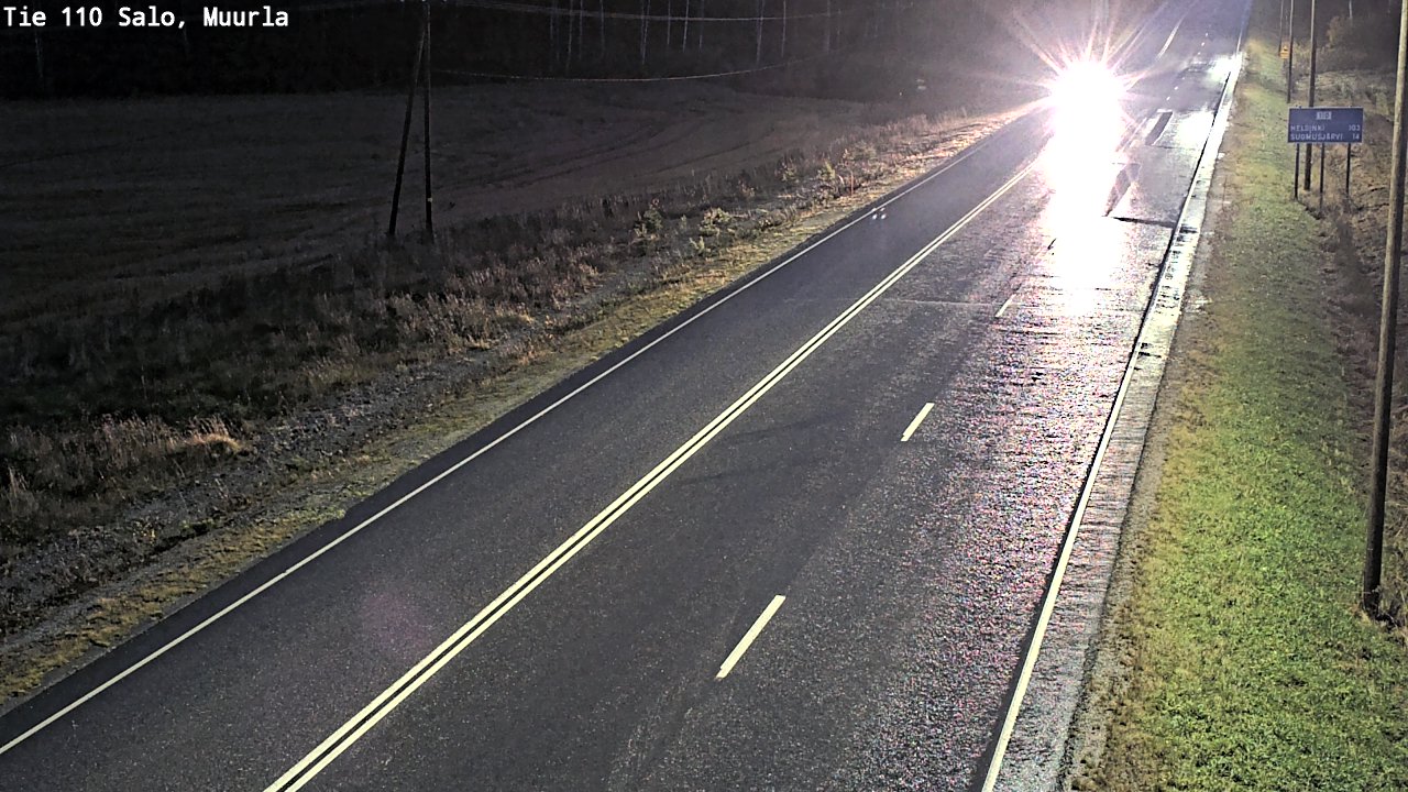 Kelikamerat Kuva Tie 110 Salo, Muurla, Salo, Varsinais-Suomi