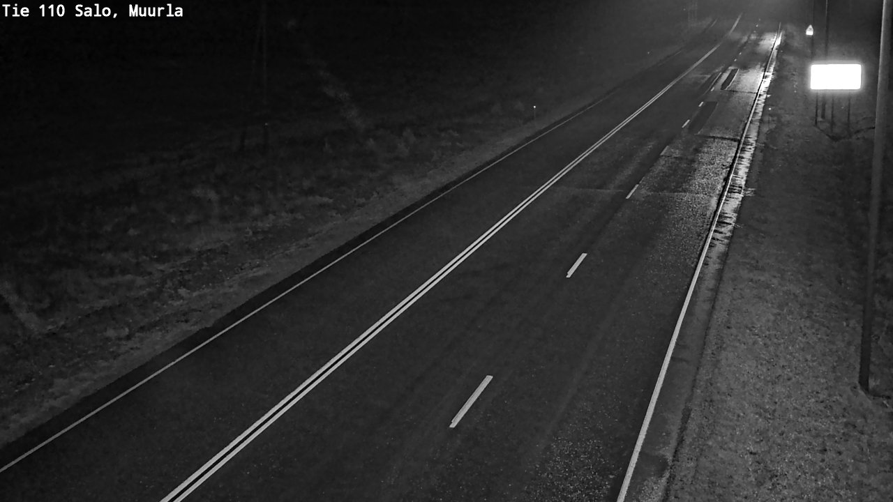 Weather Camera Image Väg 110 Salo, Muurla, Salo, Varsinais-Suomi