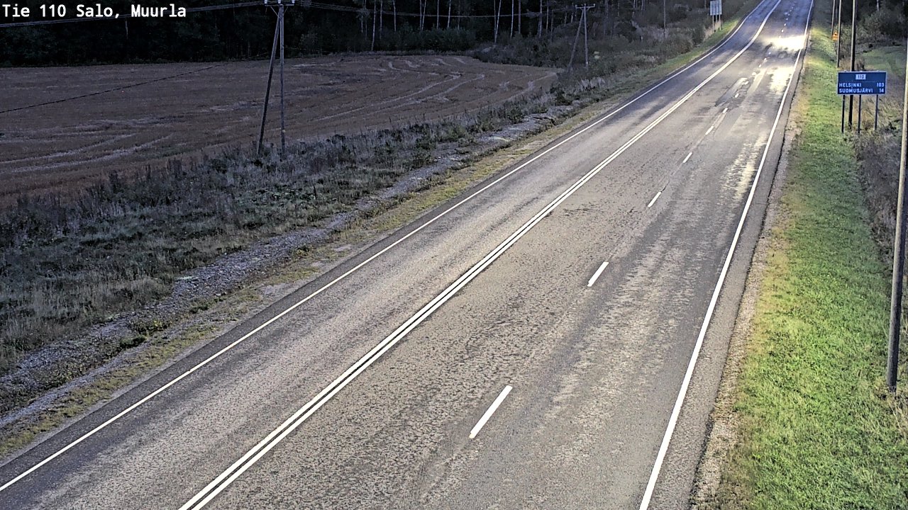 Kelikamerat Kuva Tie 110 Salo, Muurla, Salo, Varsinais-Suomi