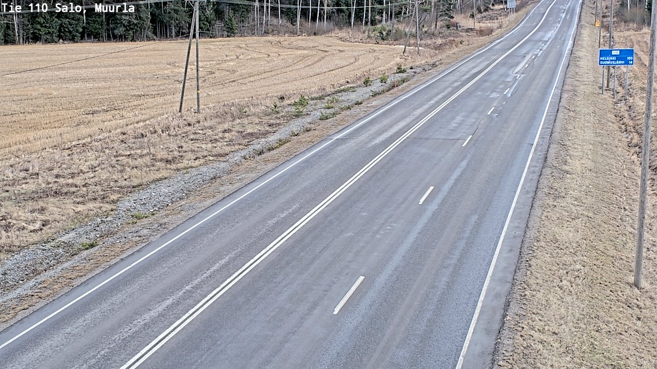 Kelikamerat Kuva Tie 110 Salo, Muurla, Salo, Varsinais-Suomi