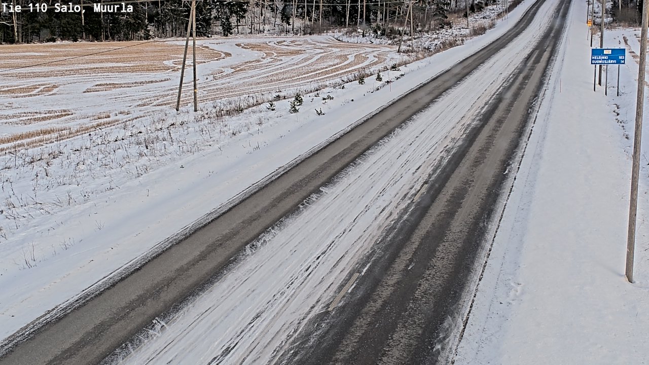 Kelikamerat Kuva Tie 110 Salo, Muurla, Salo, Varsinais-Suomi