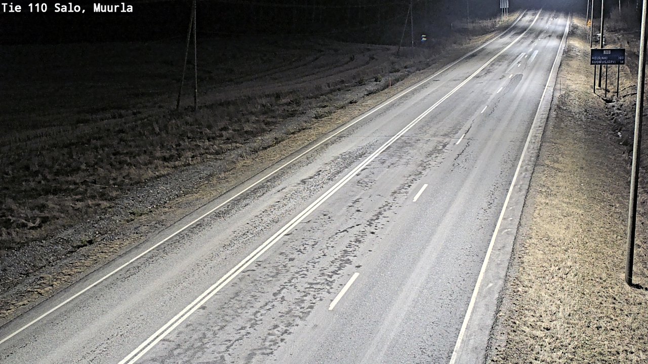 Kelikamerat Kuva Tie 110 Salo, Muurla, Salo, Varsinais-Suomi