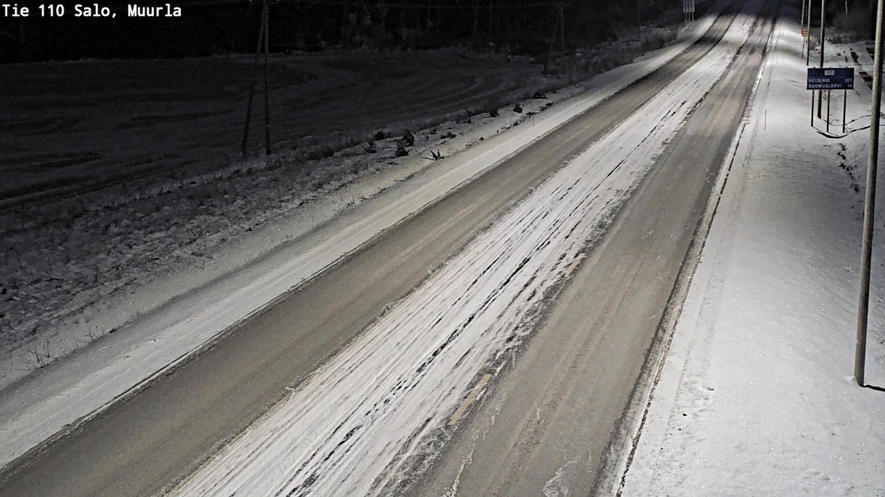 Kelikamerat Kuva Tie 110 Salo, Muurla, Salo, Varsinais-Suomi